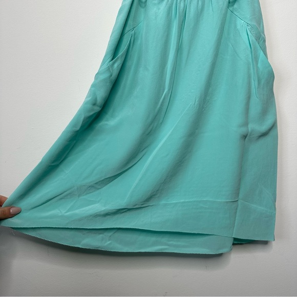 WILFRED Aritzia Sabine Dress Tiffany Blue/Turquoise - Picture 6 of 12